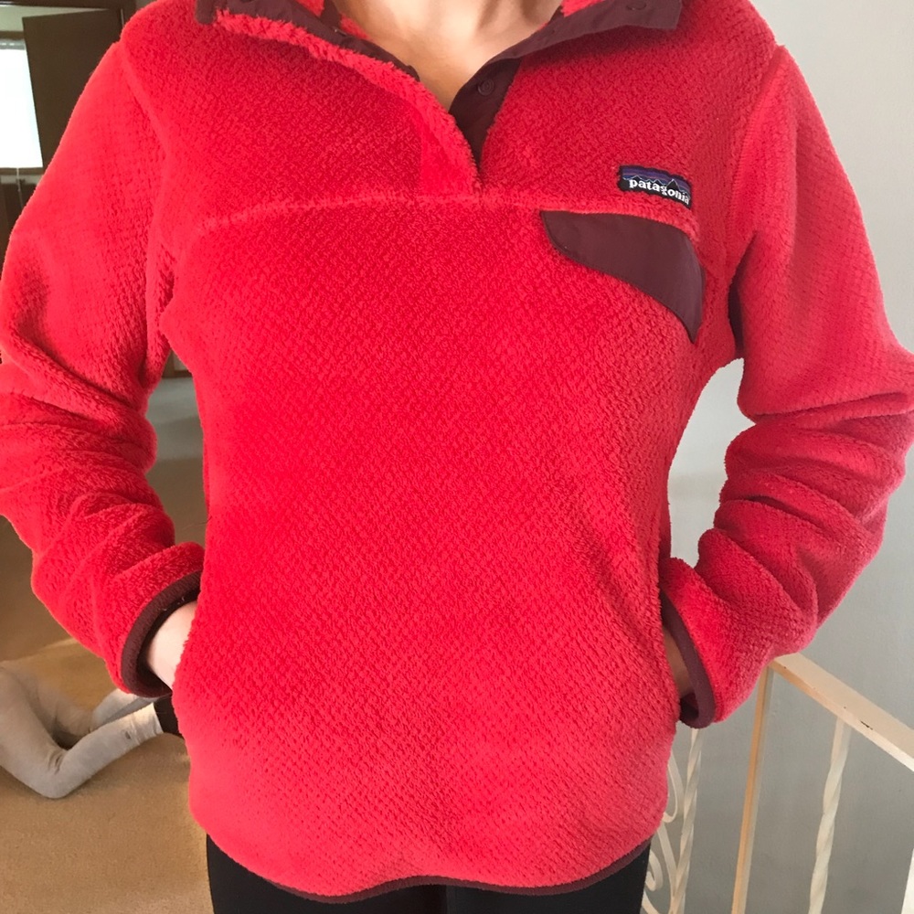 Patagonia women’s Re-tool snap T pullover (small)